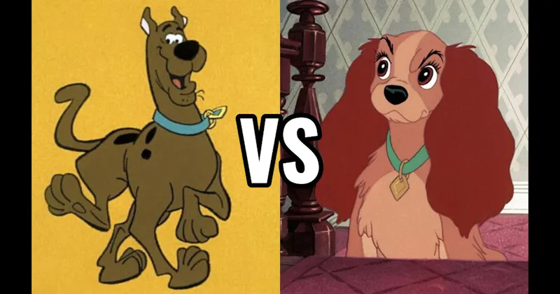Lady (Lady and the Tramp) vs. Scooby-Doo (Scooby-Doo)