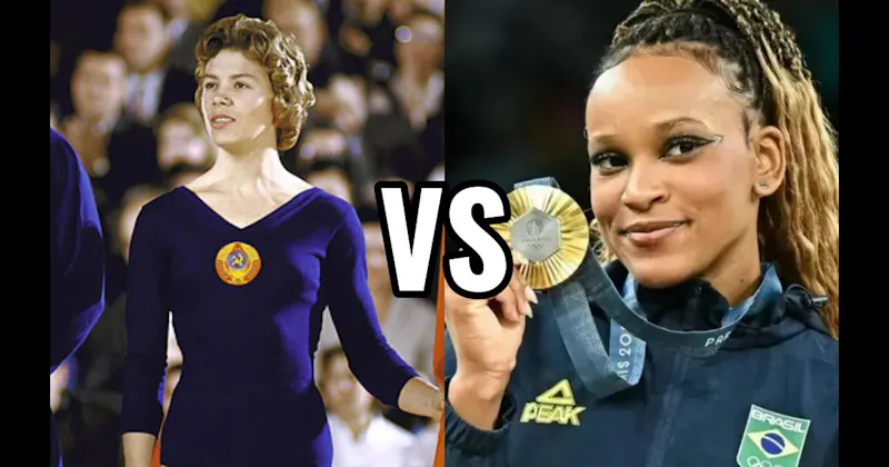 Larisa Latynina vs. Rebeca Andrade