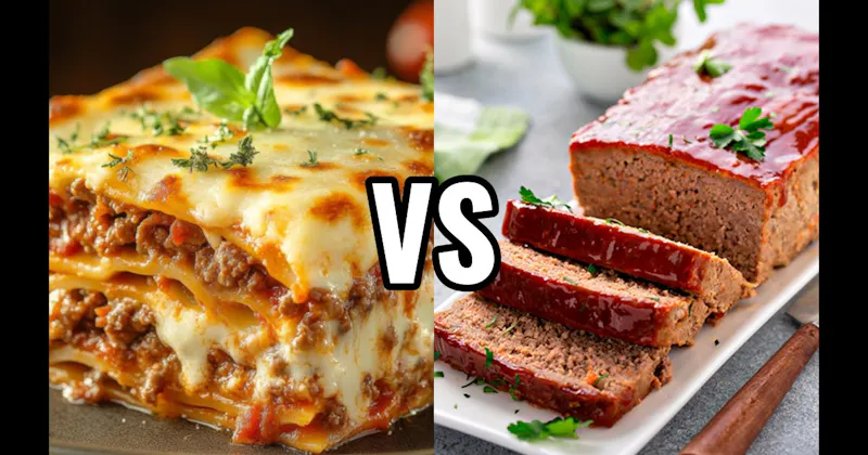 Lasagna vs. Meatloaf
