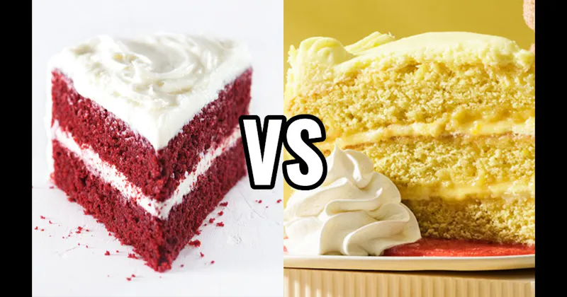 Lemon Cake vs. Red Velvet Cake