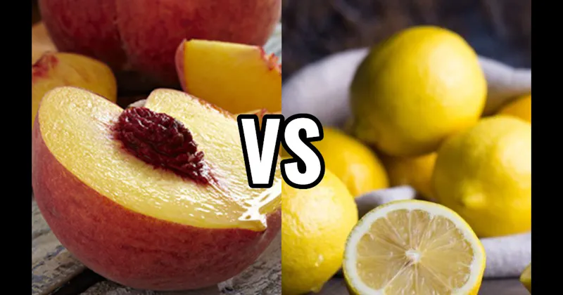 Lemon vs. Peach