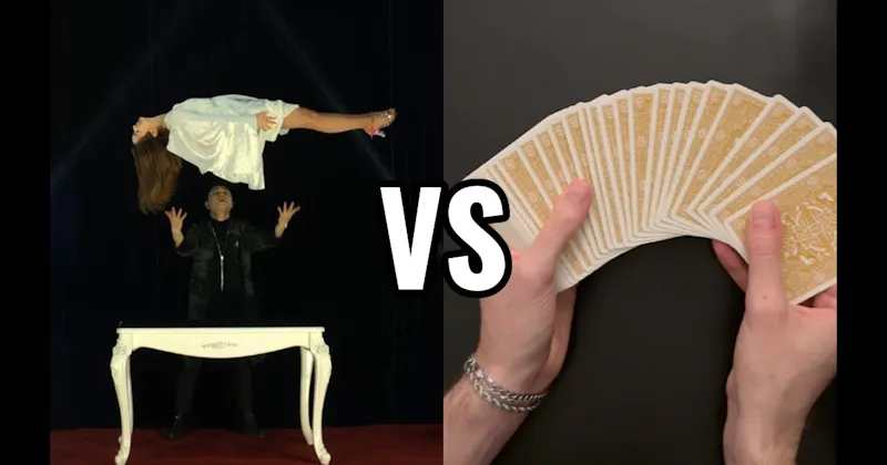 Levitation vs. Pick a Card