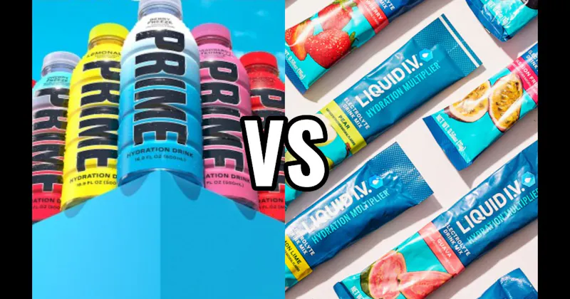 Liquid I.V. vs. Prime Hydration