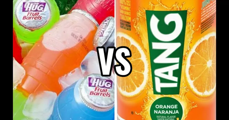 LITTLE HUG FRUIT BARRELS vs. TANG