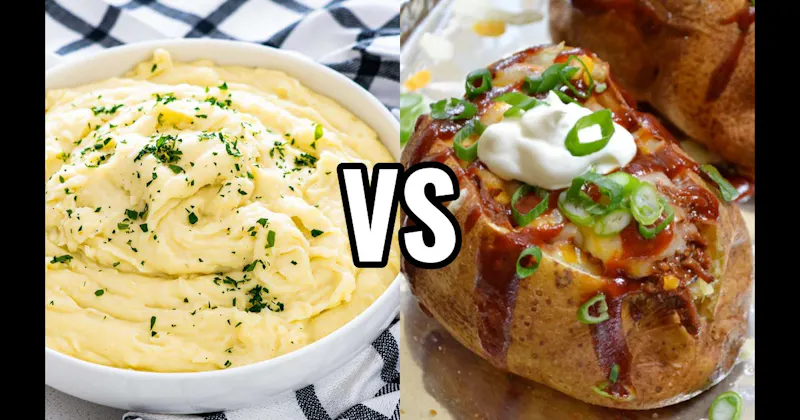 Loaded Baked Potato vs. Mashed Potatoes