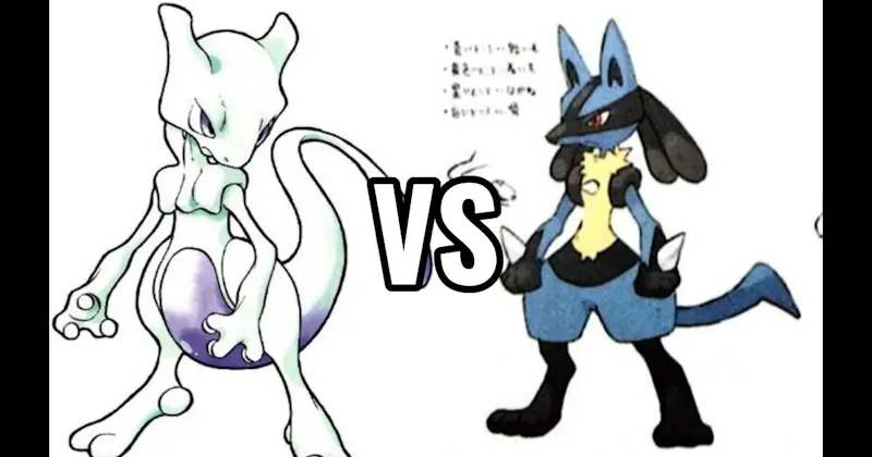 Lucario vs. Mewtwo