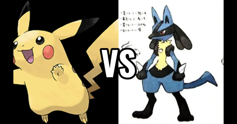 Lucario vs. Pikachu (Pokémon)