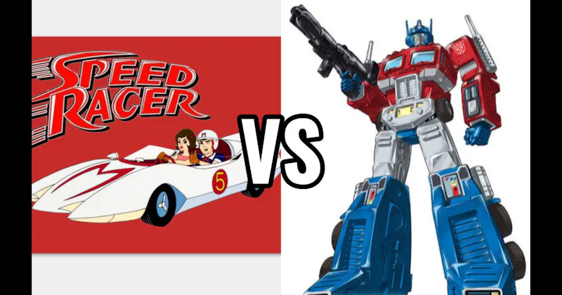 Mach 5 (Speed Racer) vs. Optimus Prime (Transformers)
