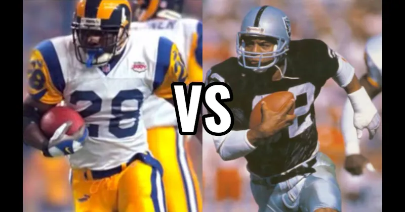 Marcus Allen vs. Marshall Faulk