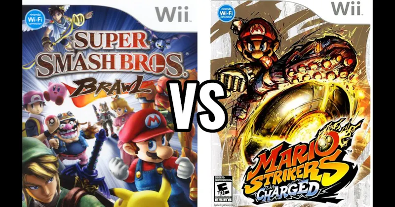 Mario Strikers Charged vs. Super Smash Bros. Brawl