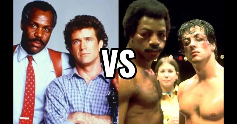Martin Riggs & Roger Murtaugh (Lethal Weapon) vs. Rocky Balboa & Apollo Creed (Rocky)