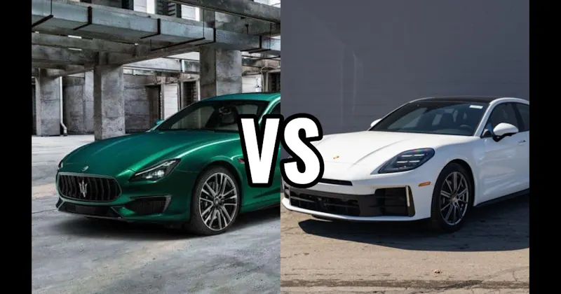 Maserati Quattroporte vs. Porsche Panamera