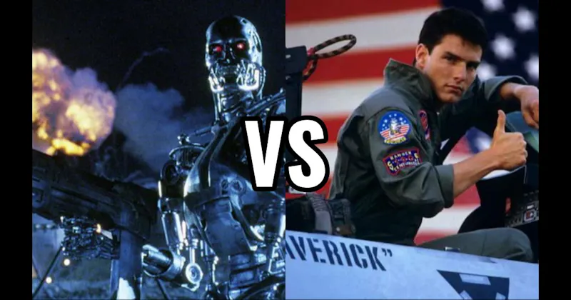 Maverick (Top Gun) vs. The Terminator