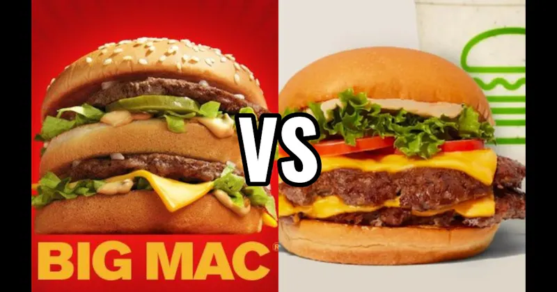 McDonald’s Big Mac vs. Shake Shack ShackBurger