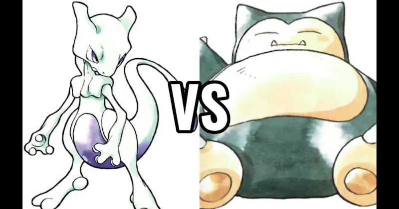 Mewtwo vs. Snorlax