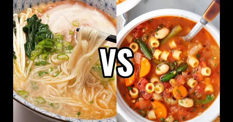 Minestrone vs. Ramen