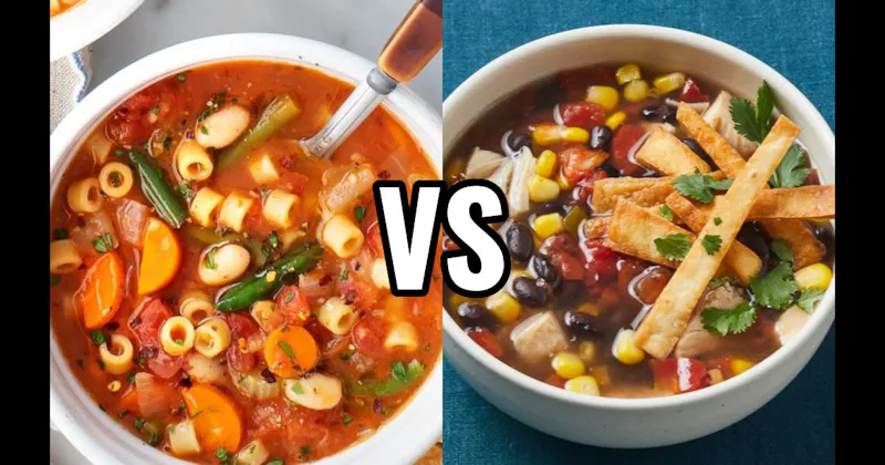 Minestrone vs. Tortilla Soup