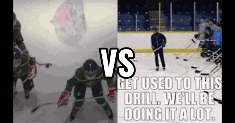 Miracle (Training) vs. The Mighty Ducks (Training)