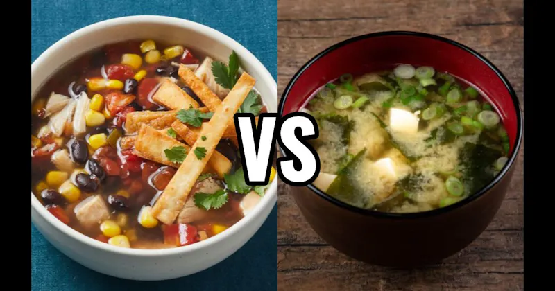 Miso Soup vs. Tortilla Soup