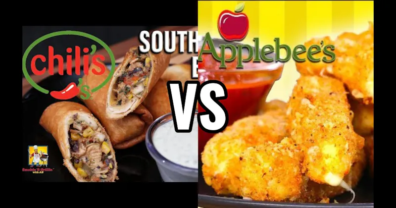 Mozzarella Sticks (Applebee’s) vs. Southwestern Eggrolls (Chili’s)