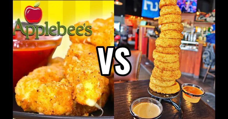 Mozzarella Sticks (Applebee’s) vs. Towering Onion Rings (Red Robin)