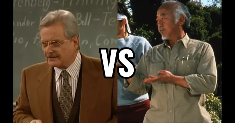 Mr. Feeny (Boy Meets World) vs. Mr. Miyagi (The Karate Kid)