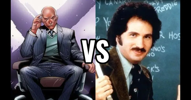 Mr. Kotter (Welcome Back, Kotter) vs. Professor X (X-Men)