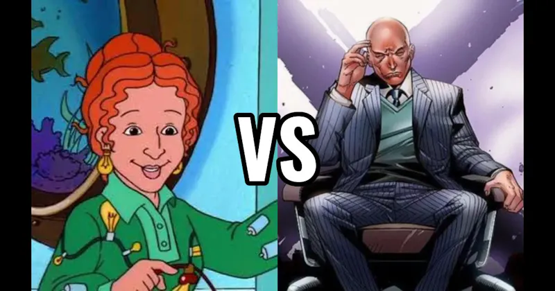 Ms. Frizzle (The Magic School Bus) vs. Professor X (X-Men)