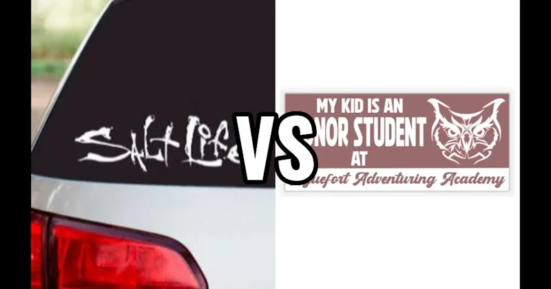 My Child Is an Honor Student vs. Salt Life