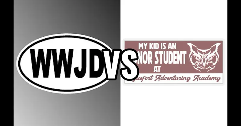 My Child Is an Honor Student vs. WWJD