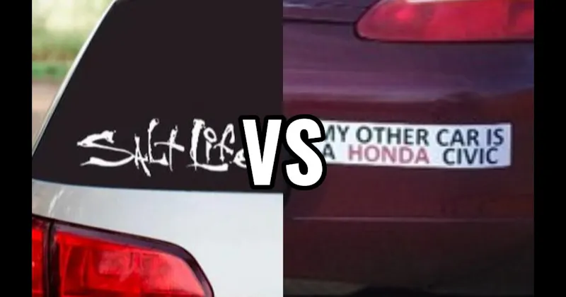 My Other Car Is a ___ vs. Salt Life