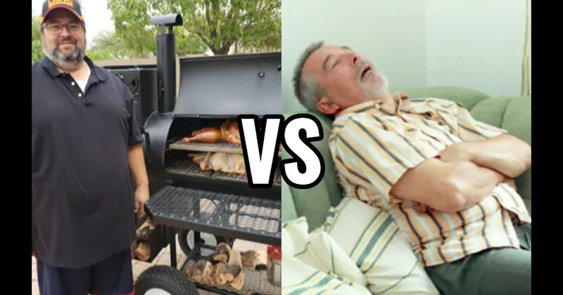 Napping on the Couch with the TV On vs. Smoking Meats