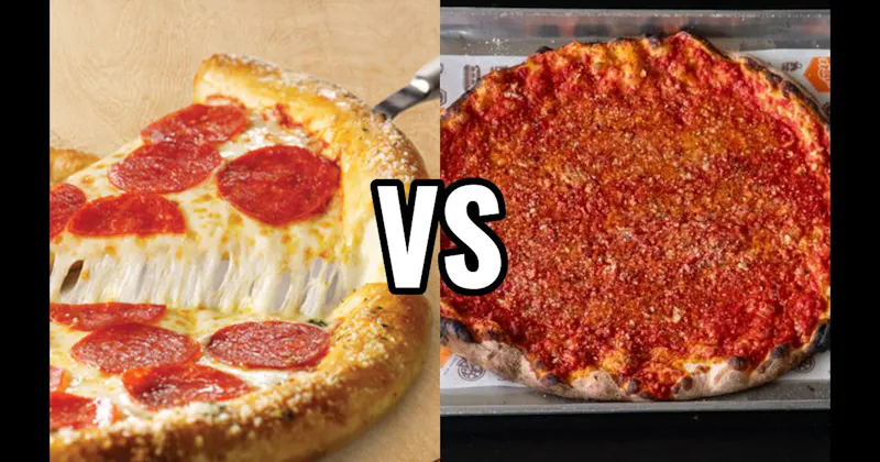 New Haven (Apizza) vs. Stuffed Crust Pizza