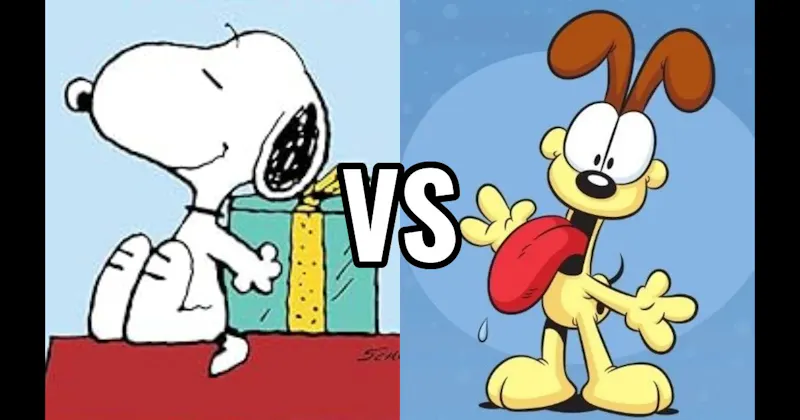 Odie (Garfield) vs. Snoopy (Peanuts)