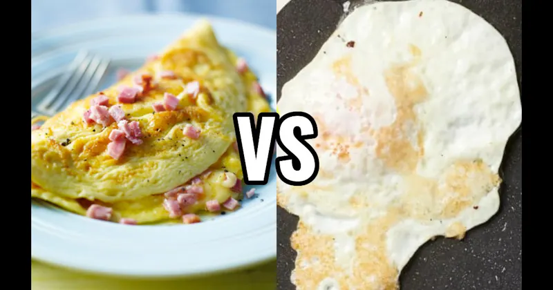 Omelet vs. Over-Easy Eggs
