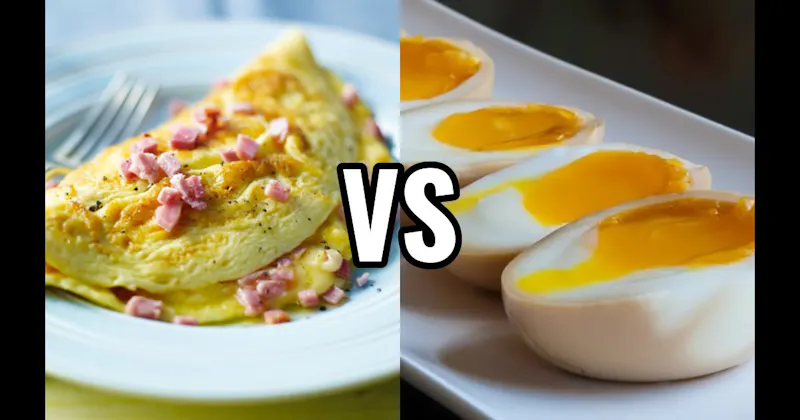 Omelet vs. Soft-Boiled Eggs