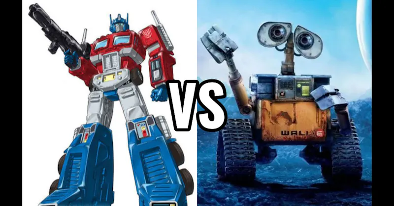Optimus Prime (Transformers) vs. WALL-E (WALL-E)