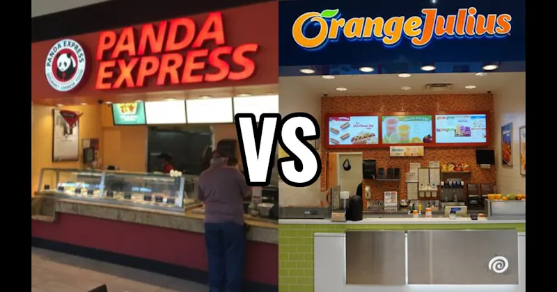Orange Julius vs. Panda Express