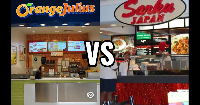Orange Julius vs. Sarku Japan