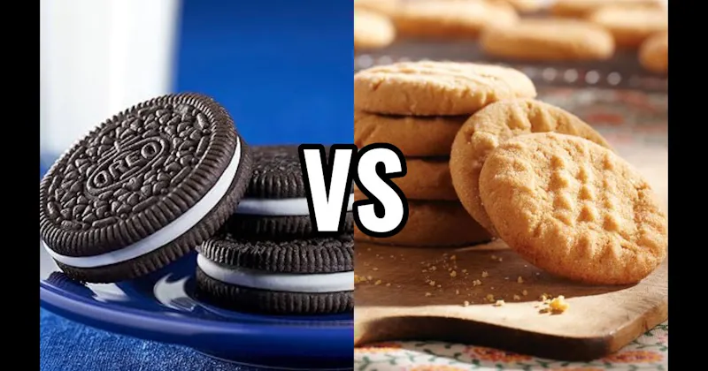 Oreo vs. Peanut Butter Cookie