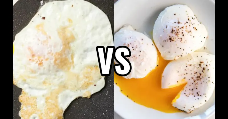 Over-Easy Eggs vs. Poached Eggs