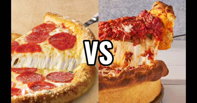 Pan Pizza vs. Stuffed Crust Pizza
