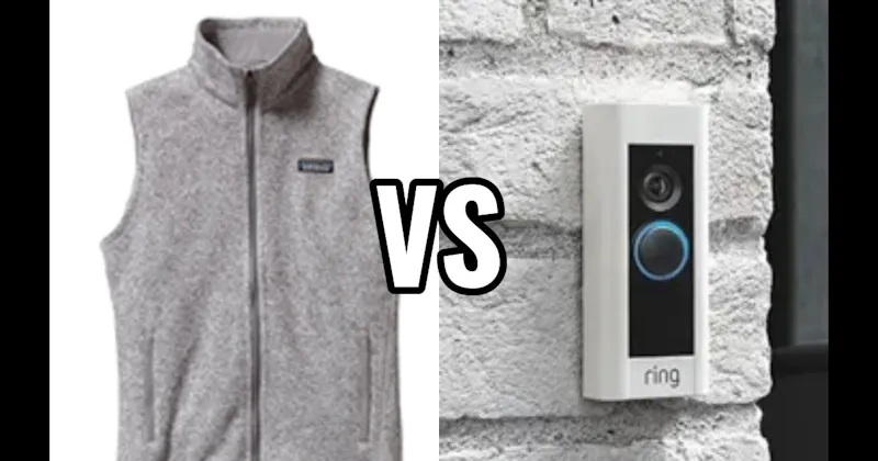 PATAGONIA VEST vs. RING DOORBELL