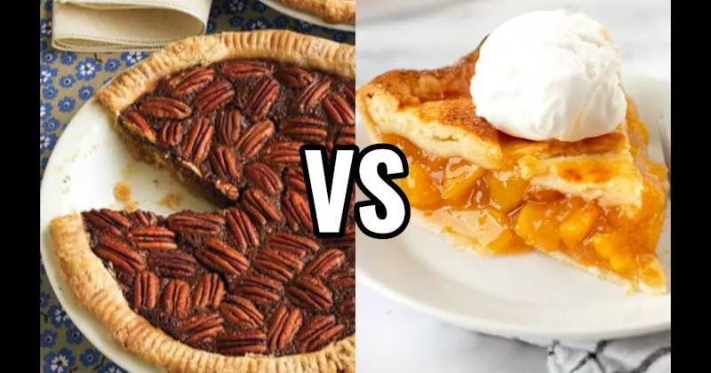 Peach Pie vs. Pecan Pie