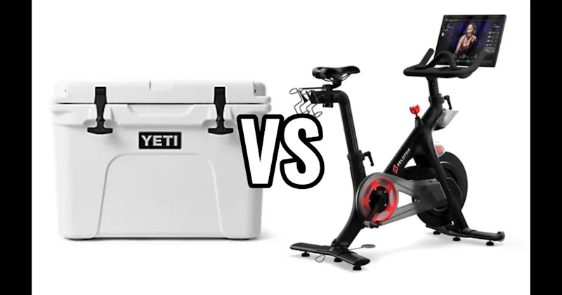 PELOTON BIKE vs. YETI COOLER