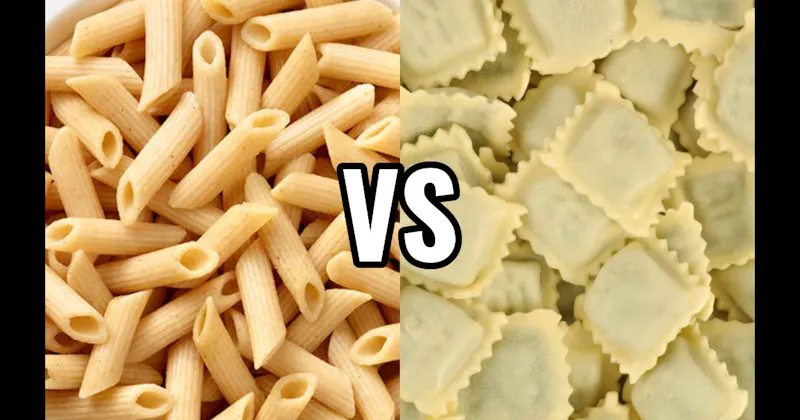 Penne vs. Ravioli