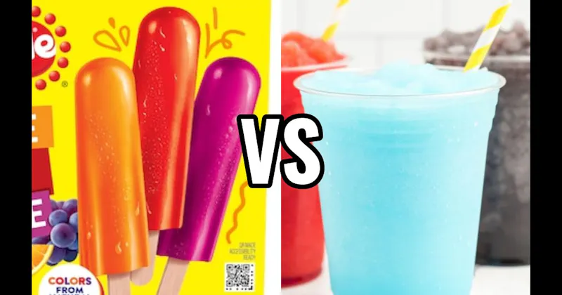 Popsicles vs. Slushies