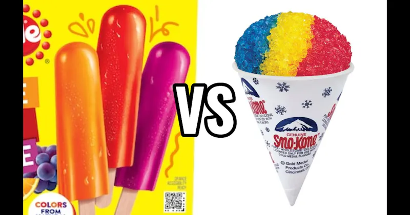 Popsicles vs. Snow Cones