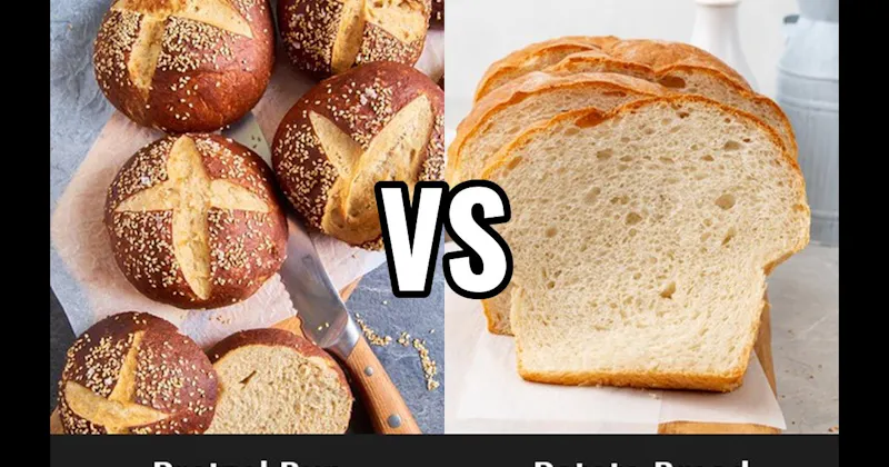 Potato Bread vs. Pretzel Bun