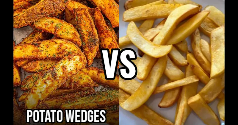 Potato Wedges vs. Steak Fries